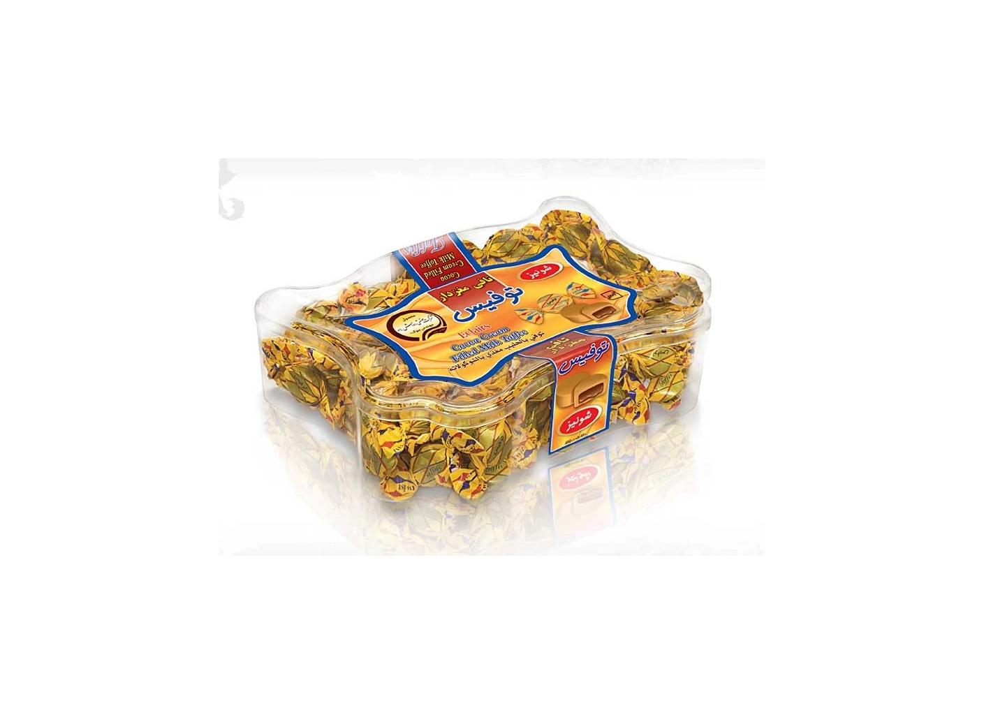 توفیس - تافی مغزدار کاکائویی (350 گرم)