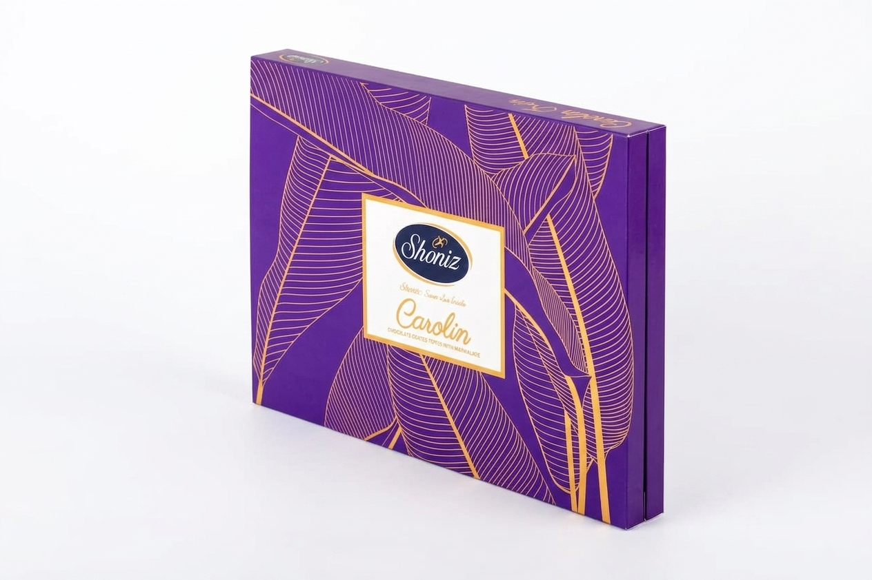 کارولین - تافی مغزدار مارمالاد با روکش کاکائو (400 گرم)